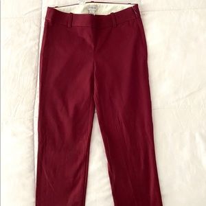 J. Crew burgundy pants